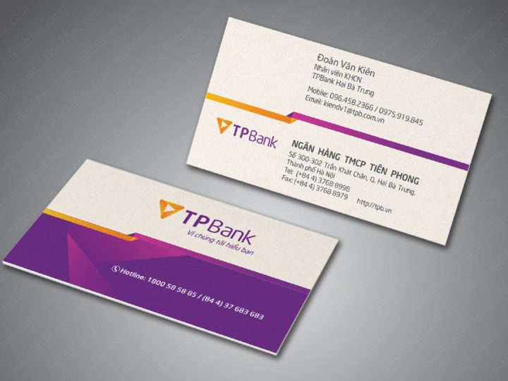 Báo giá in card visit uy tín tại Hà Nội